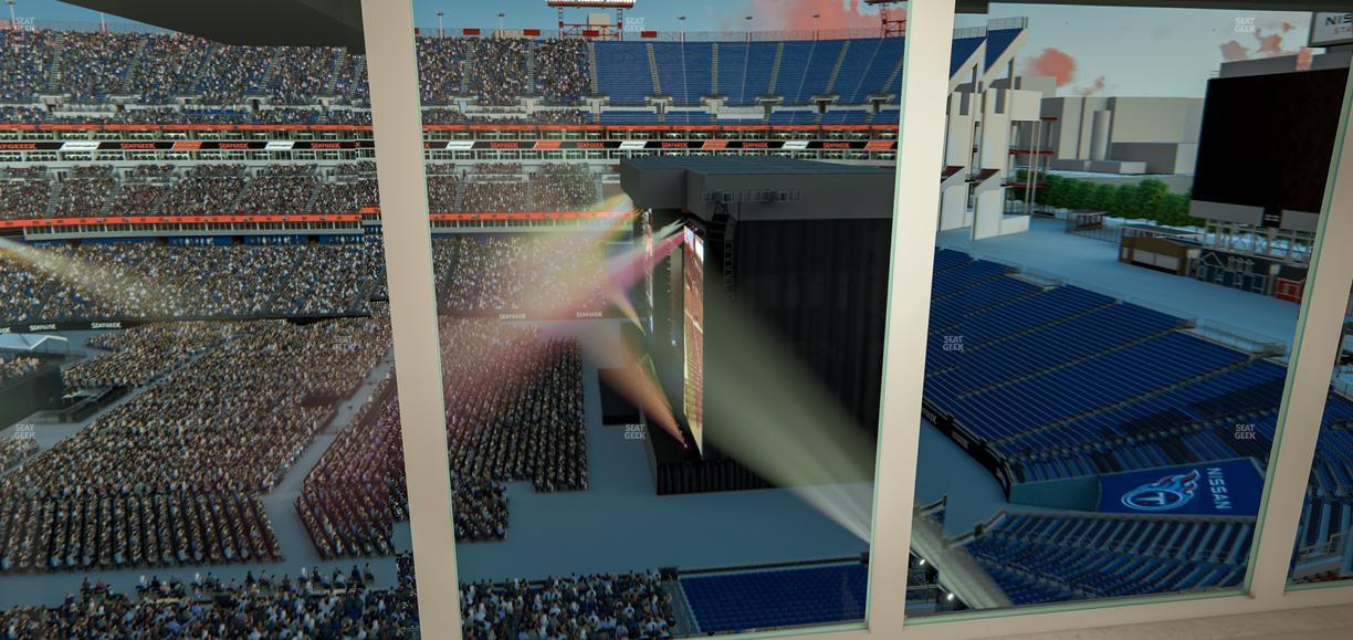Nissan Stadium - Section Suite 614 E Seat View