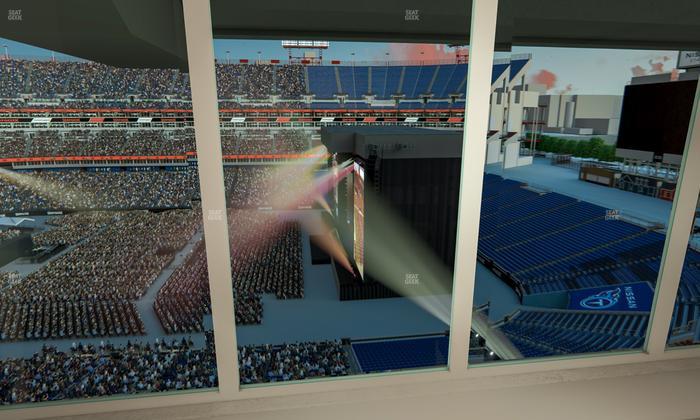 Nissan Stadium - Section Suite 614 E Seat View