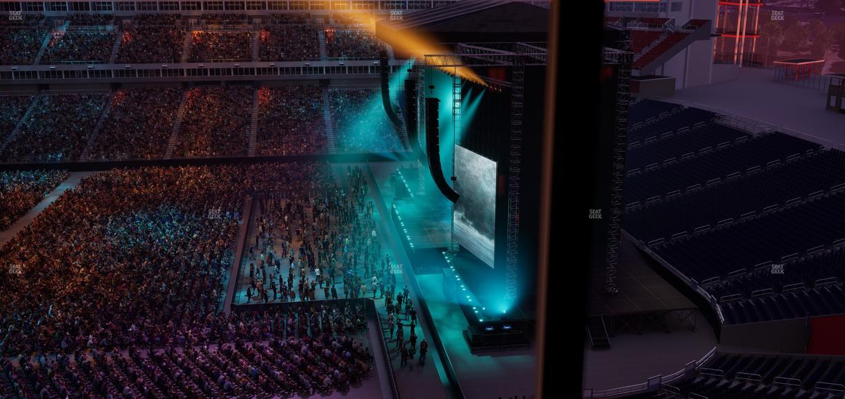 Nissan Stadium - Section Suite 614 E Seat View