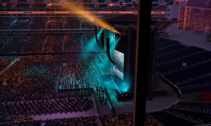 Nissan Stadium - Section Suite 614 E Seat View