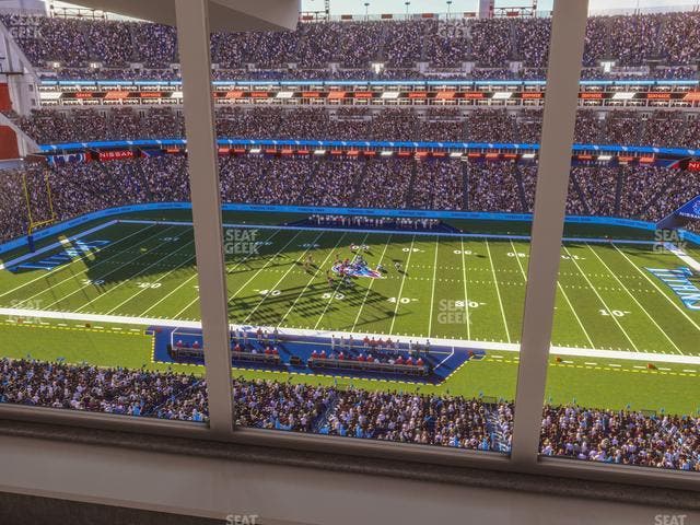 Nissan Stadium - Section Suite 617 E Seat View