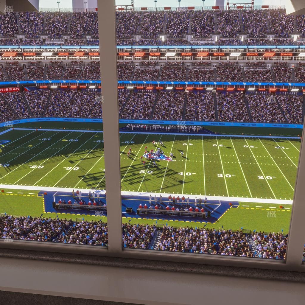 Nissan Stadium - Section Suite 618 E Seat View