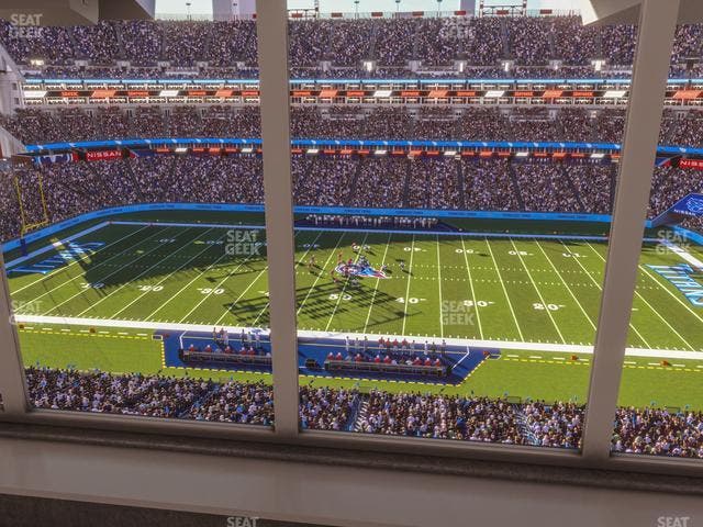 Nissan Stadium - Section Suite 618 E Seat View