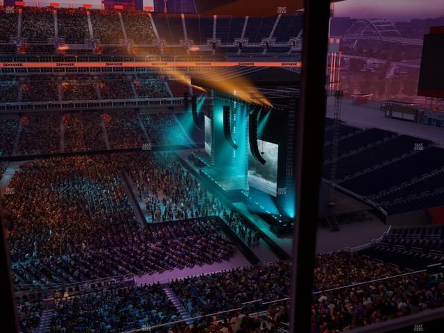 Nissan Stadium - Section Suite 618 E Seat View