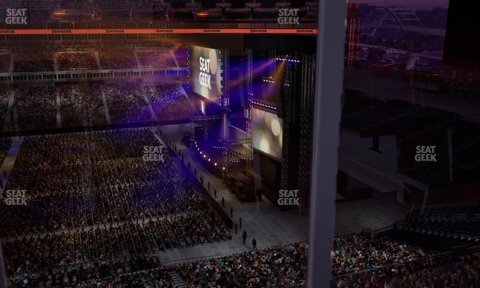 Nissan Stadium - Section Suite 618 E Seat View