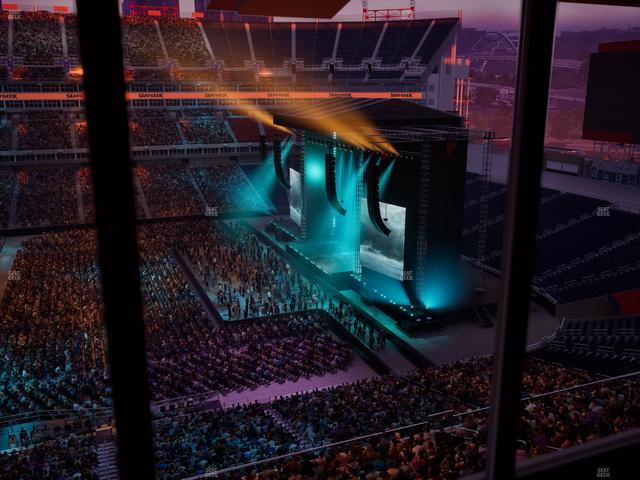 Nissan Stadium - Section Suite 619 E Seat View