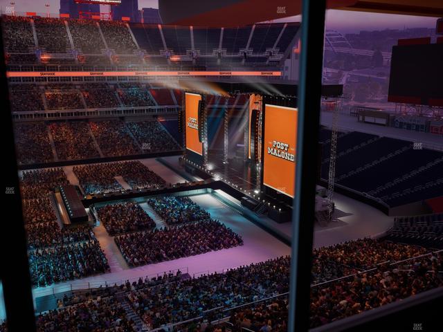 Nissan Stadium - Section Suite 621 E Seat View