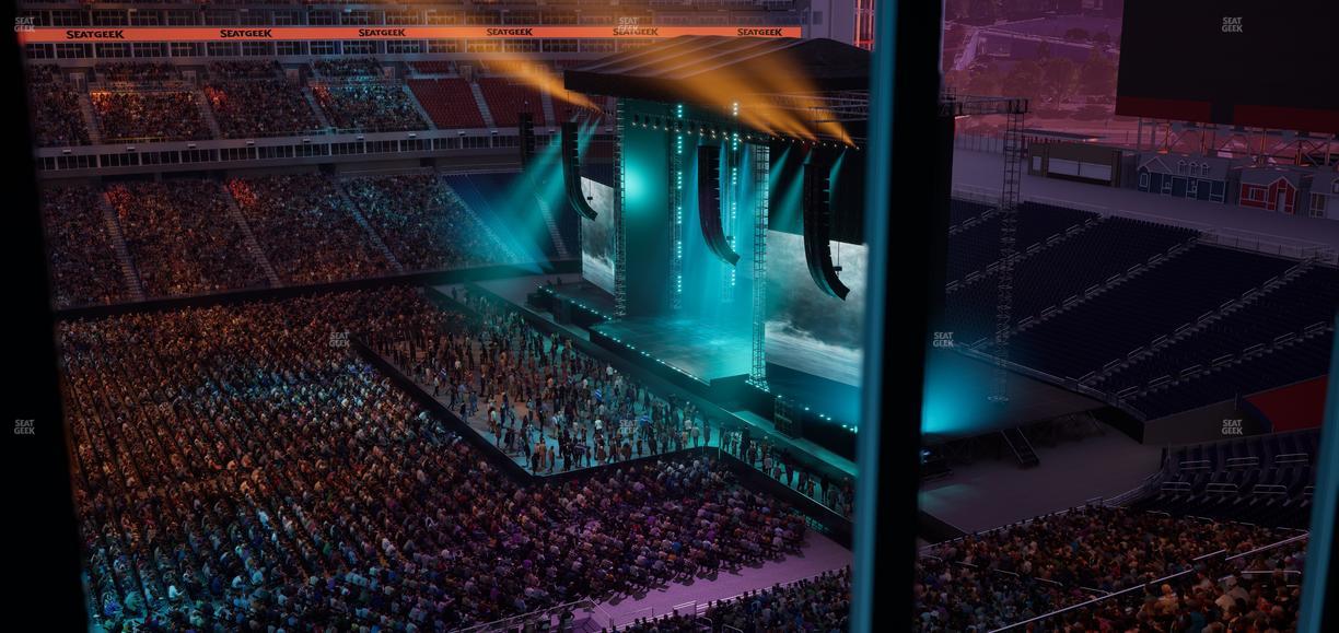 Nissan Stadium - Section Suite 622 E Seat View