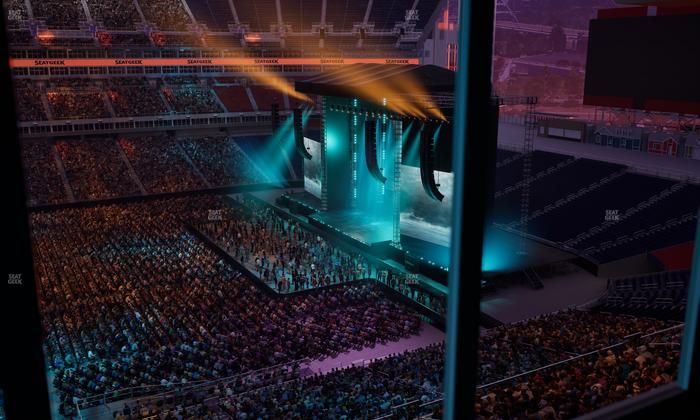 Nissan Stadium - Section Suite 622 E Seat View