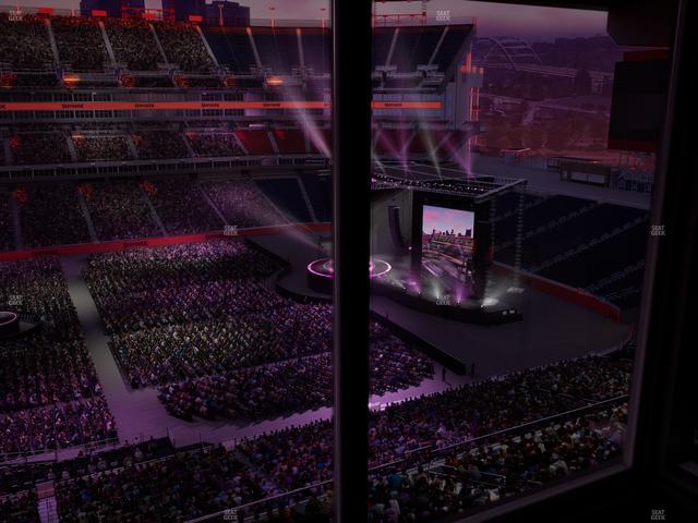 Nissan Stadium - Section Suite 622 E Seat View