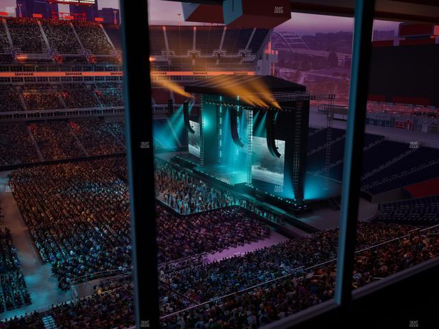 Nissan Stadium - Section Suite 623 E Seat View