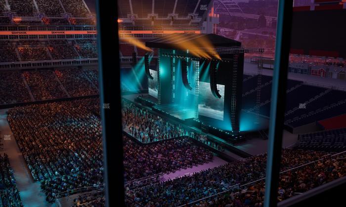 Nissan Stadium - Section Suite 623 E Seat View