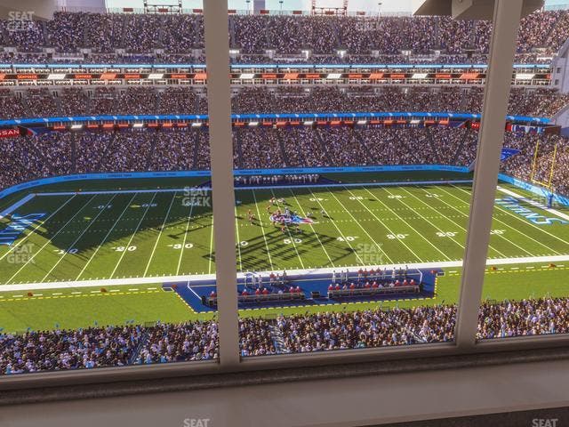 Nissan Stadium - Section Suite 623 E Seat View