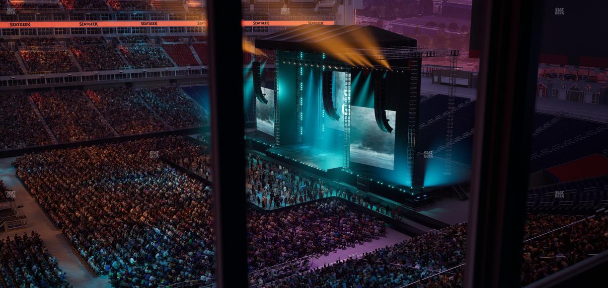 Nissan Stadium - Section Suite 625 E Seat View