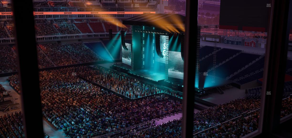 Nissan Stadium - Section Suite 626 E Seat View