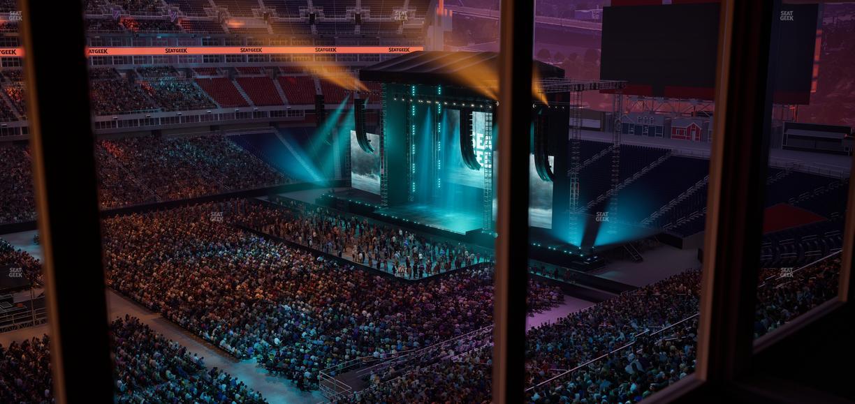 Nissan Stadium - Section Suite 629 E Seat View