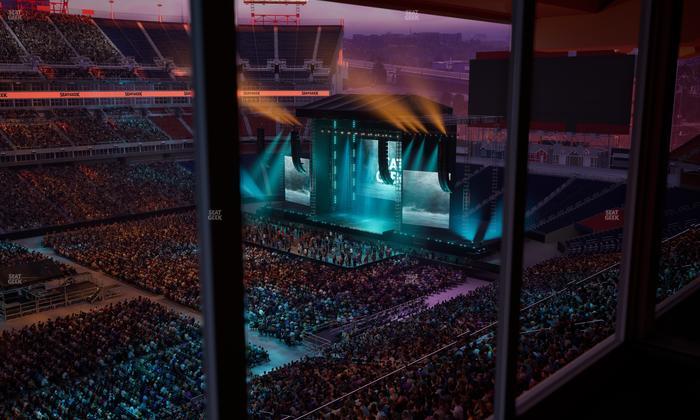 Nissan Stadium - Section Suite 631 E Seat View