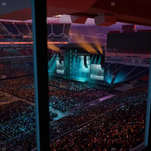 Nissan Stadium - Section Suite 632 E Seat View