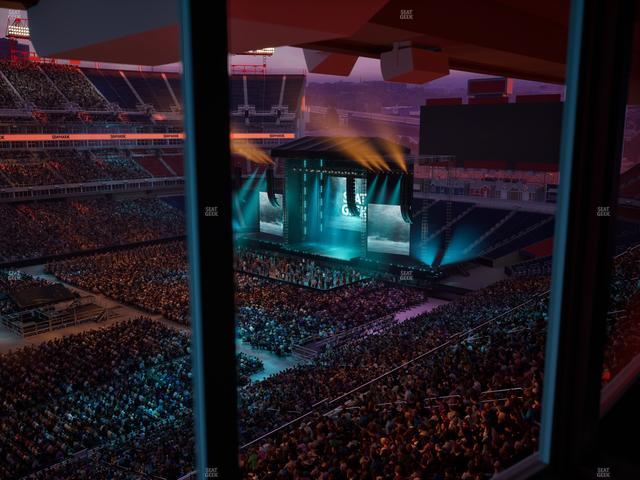 Nissan Stadium - Section Suite 632 E Seat View