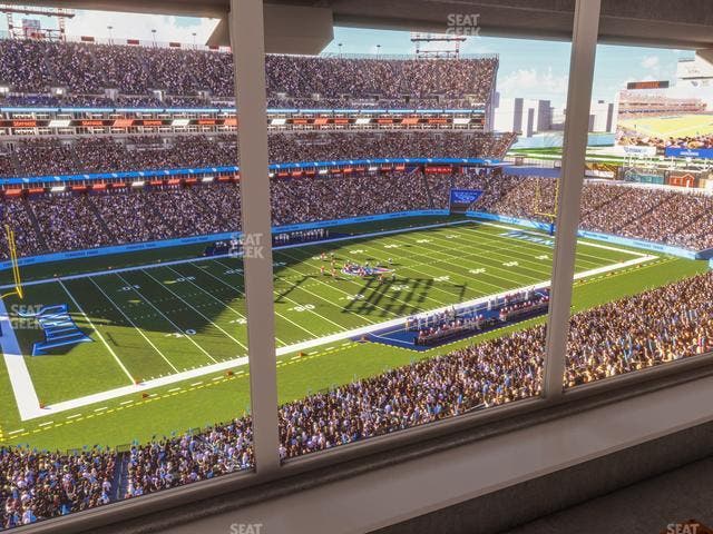 Nissan Stadium - Section Suite 633 E Seat View