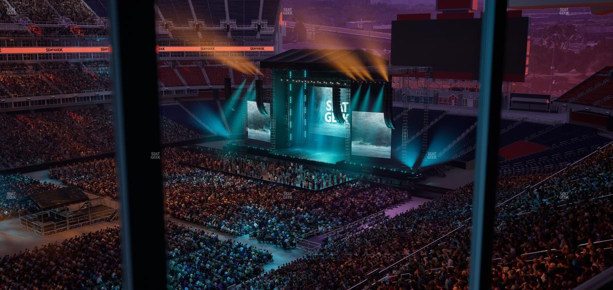 Nissan Stadium - Section Suite 633 E Seat View