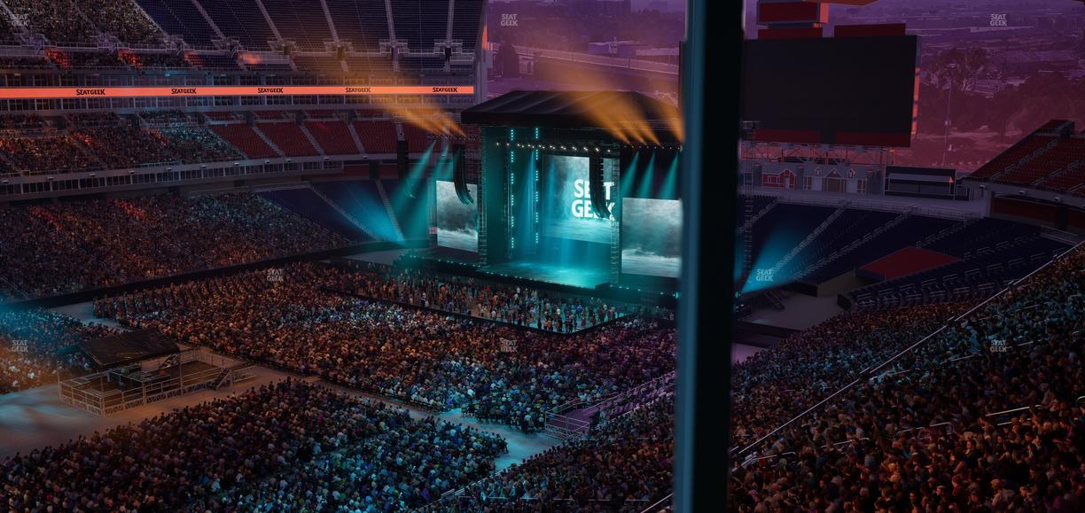 Nissan Stadium - Section Suite 634 E Seat View