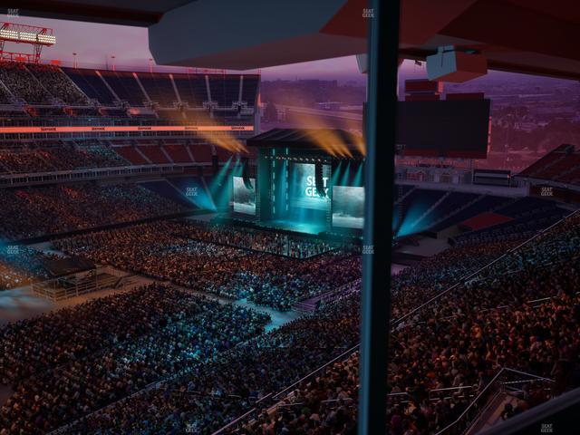 Nissan Stadium - Section Suite 634 E Seat View