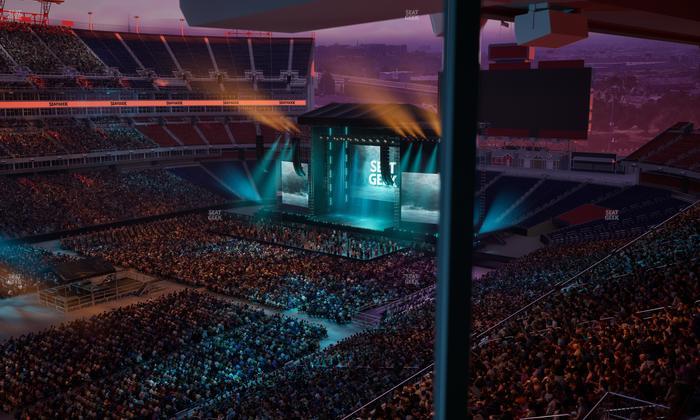 Nissan Stadium - Section Suite 634 E Seat View