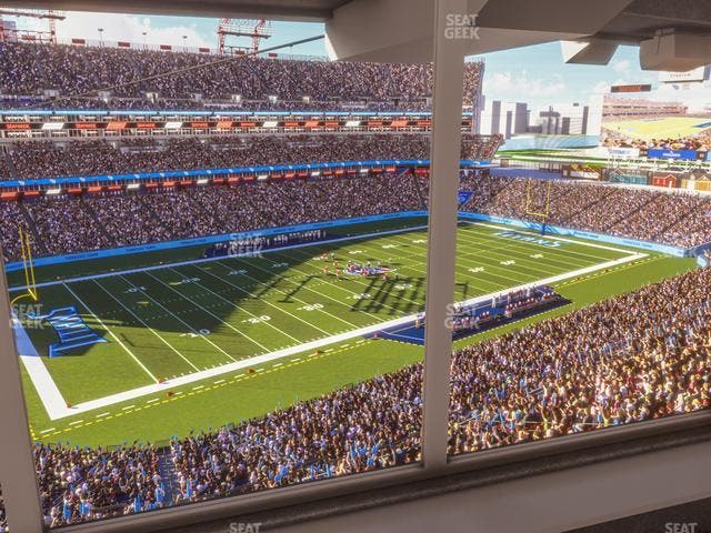 Nissan Stadium - Section Suite 634 E Seat View