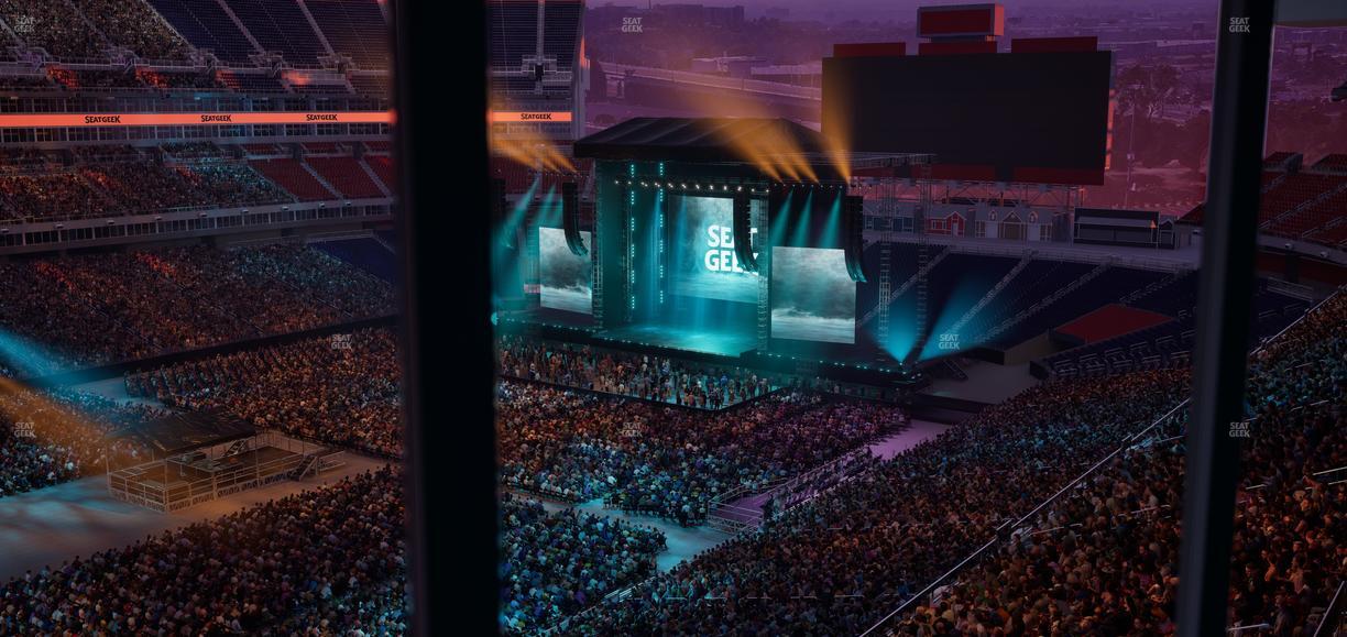 Nissan Stadium - Section Suite 635 E Seat View