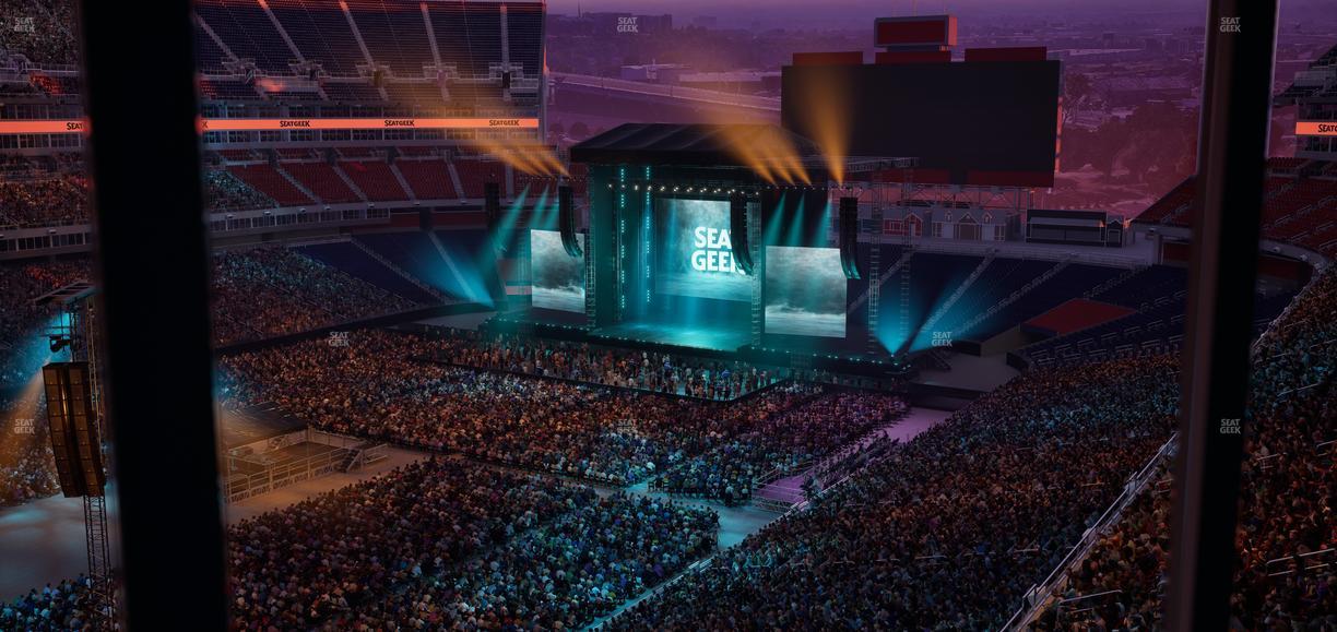 Nissan Stadium - Section Suite 637 E Seat View