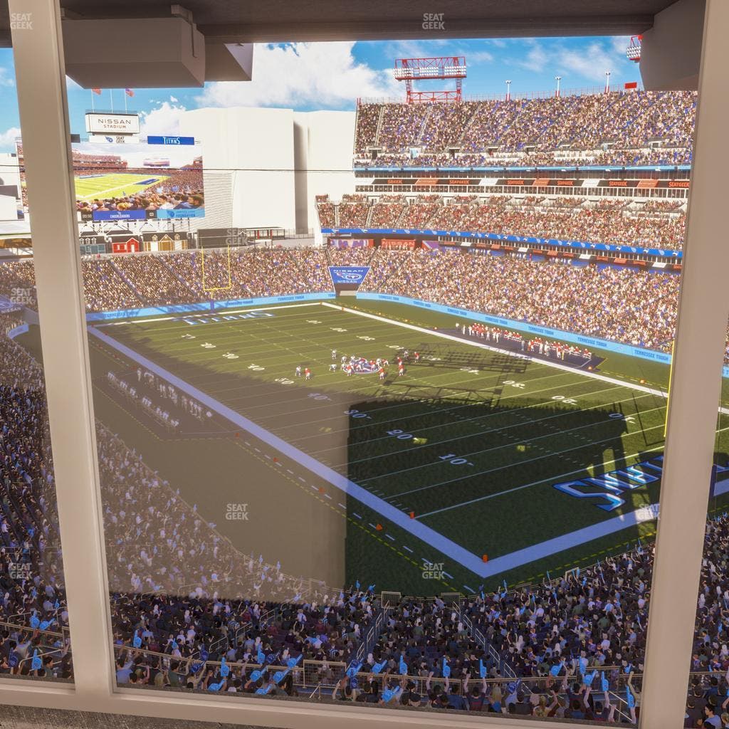 Nissan Stadium - Section Suite 650 W Seat View