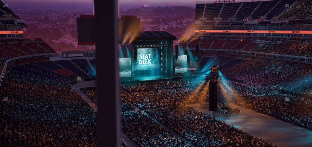 Nissan Stadium - Section Suite 650 W Seat View