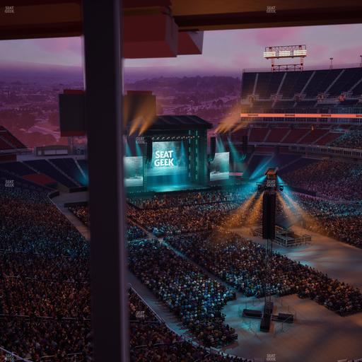 Nissan Stadium - Section Suite 650 W Seat View