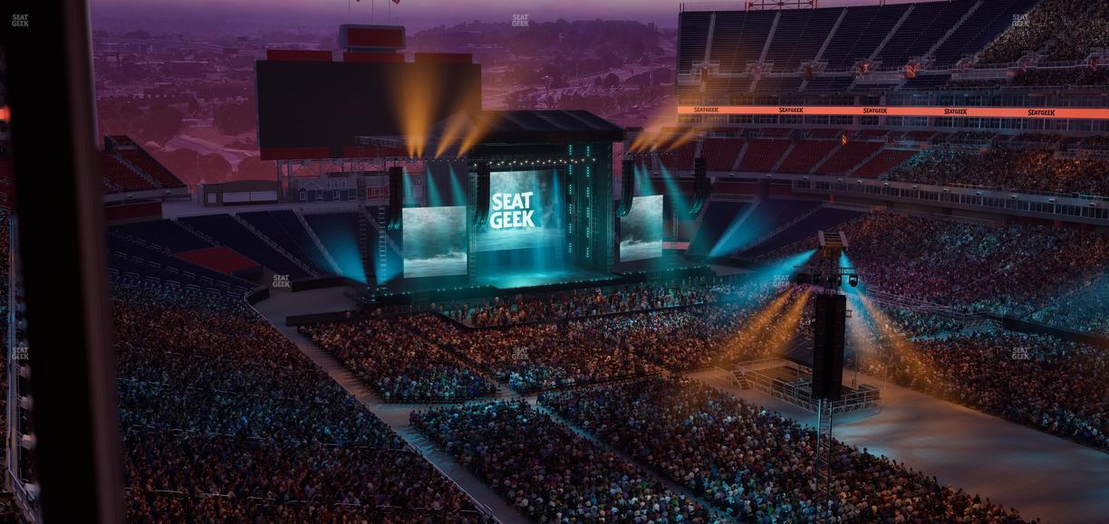 Nissan Stadium - Section Suite 651 W Seat View
