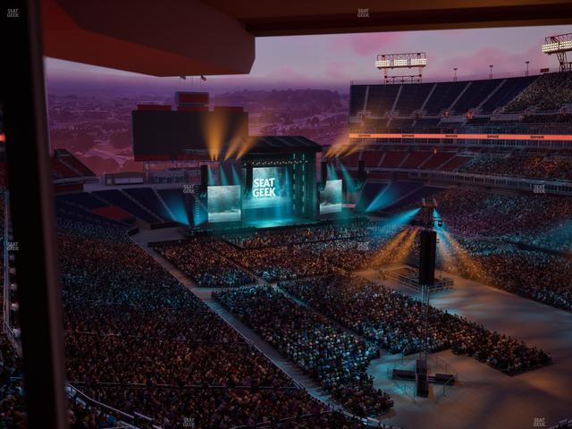 Nissan Stadium - Section Suite 651 W Seat View
