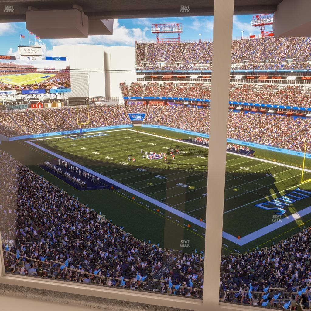 Nissan Stadium - Section Suite 652 W Seat View