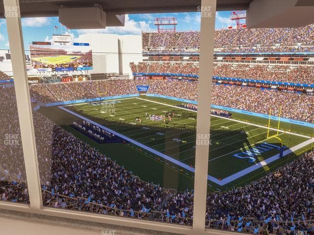 Nissan Stadium - Section Suite 652 W Seat View
