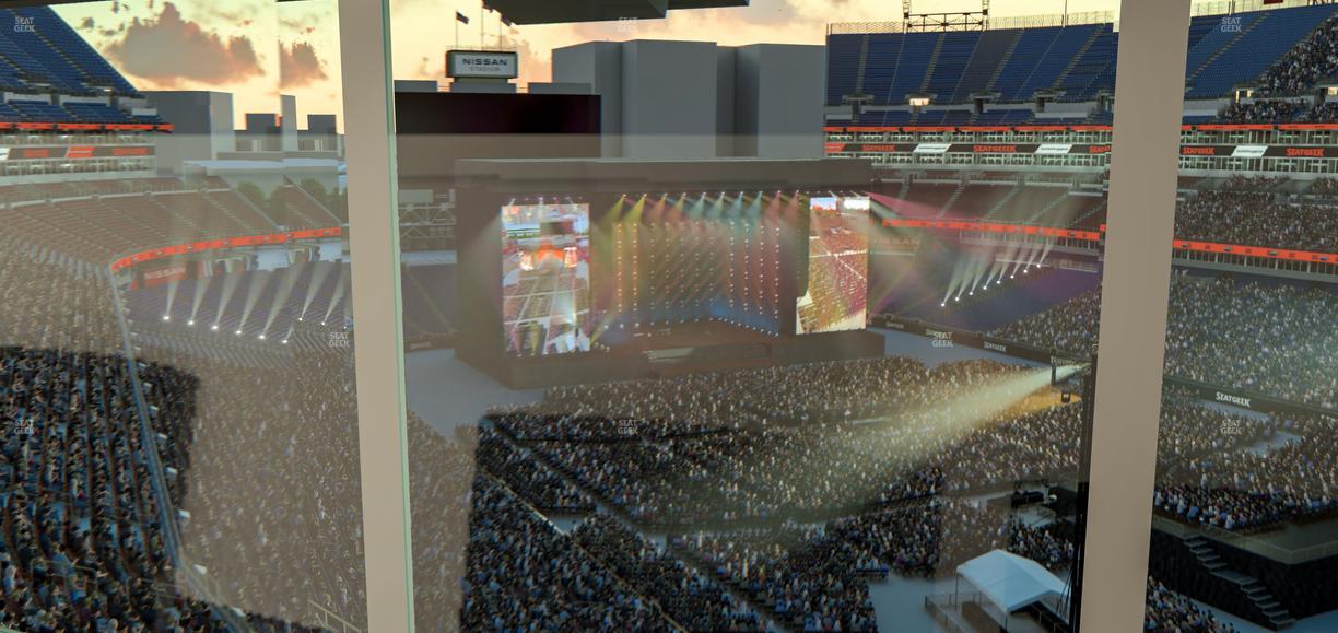Nissan Stadium - Section Suite 652 W Seat View