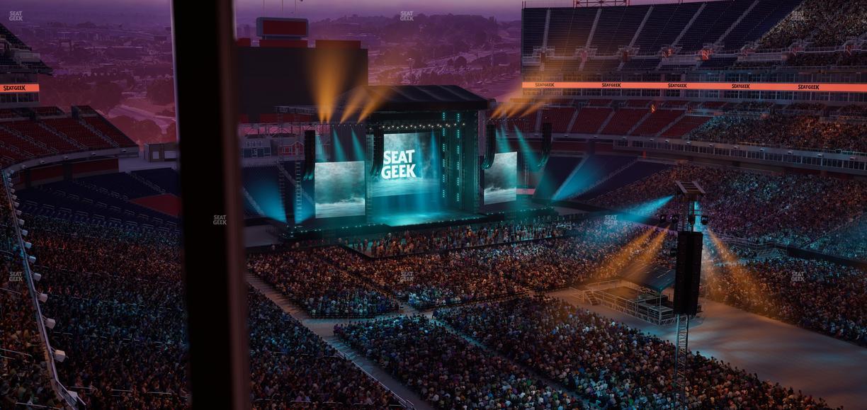 Nissan Stadium - Section Suite 652 W Seat View