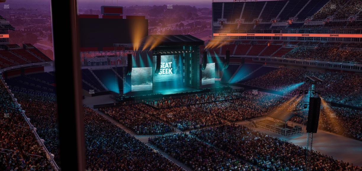 Nissan Stadium - Section Suite 653 W Seat View