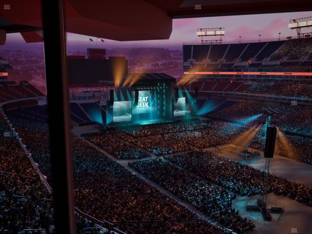 Nissan Stadium - Section Suite 653 W Seat View