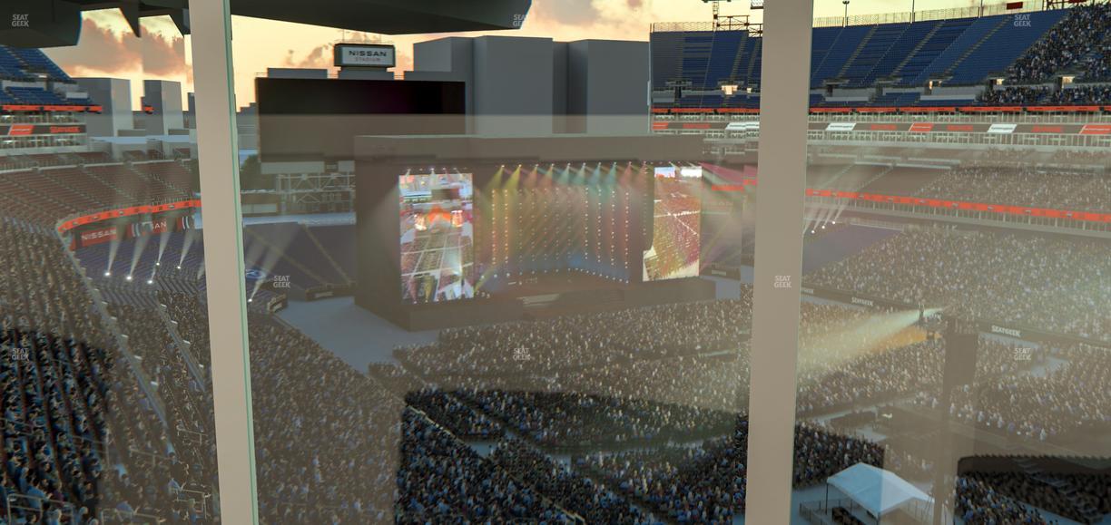Nissan Stadium - Section Suite 653 W Seat View
