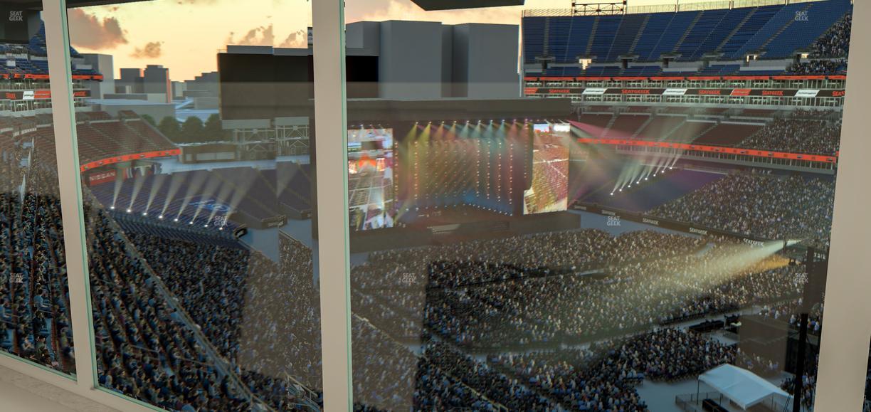 Nissan Stadium - Section Suite 654 W Seat View