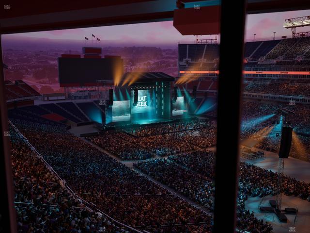 Nissan Stadium - Section Suite 654 W Seat View