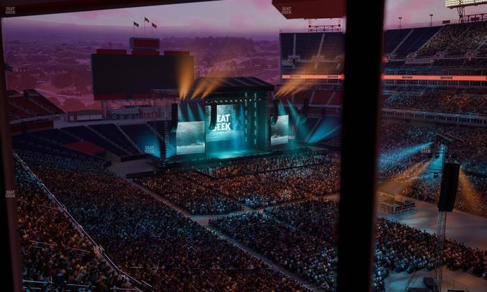 Nissan Stadium - Section Suite 654 W Seat View