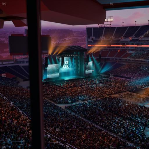 Nissan Stadium - Section Suite 655 W Seat View
