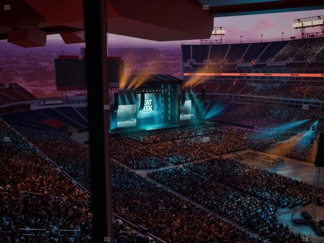 Nissan Stadium - Section Suite 655 W Seat View