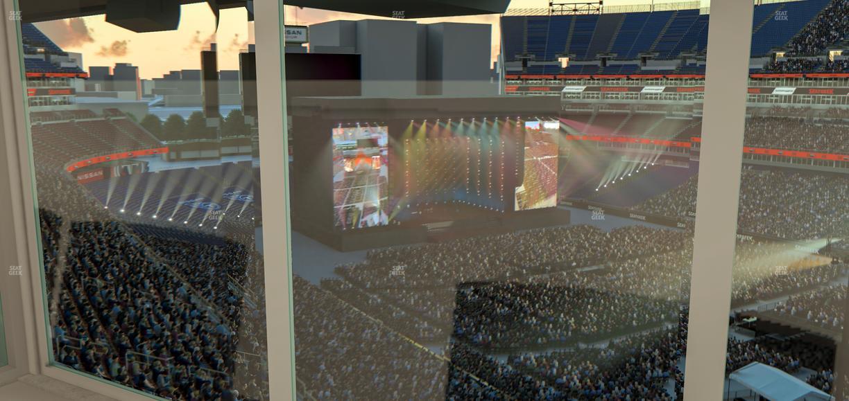 Nissan Stadium - Section Suite 655 W Seat View