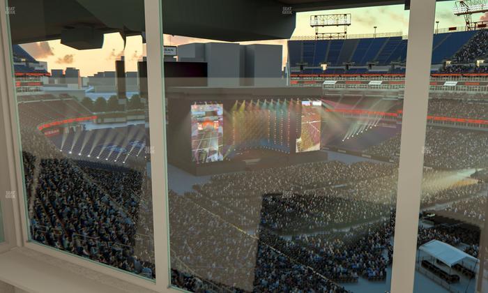 Nissan Stadium - Section Suite 655 W Seat View